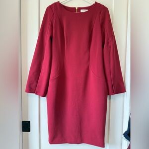 Calvin Klein Open Sleeve Dress
